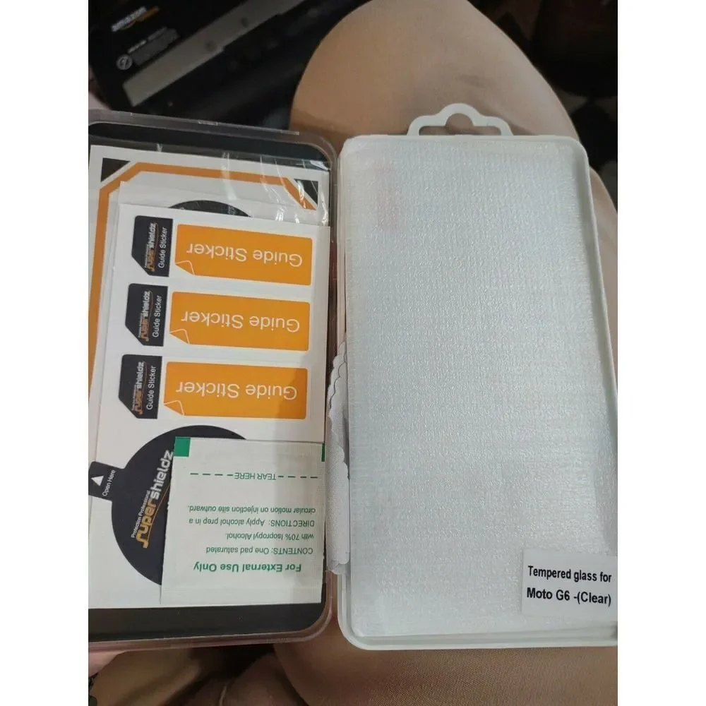 Supershieldz for Motorola Moto G6 Full Cover Tempered Glass Screen Protector